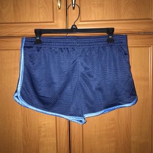 Navy Blue Athletic Shorts